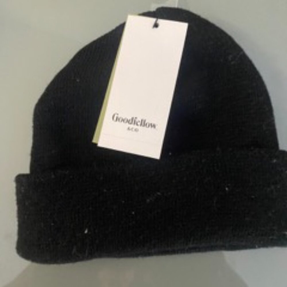 NEW Black Beanie Hat